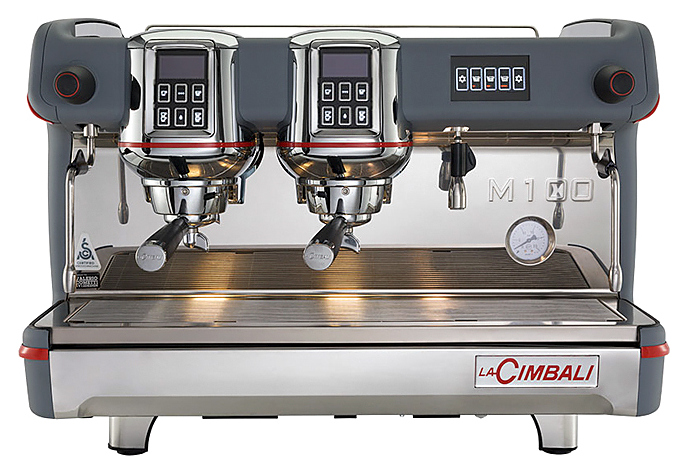 Кофемашина La Cimbali M100 ATTIVA GTA DT/2 (OLED-дисплей + 3 кнопки) низкие группы