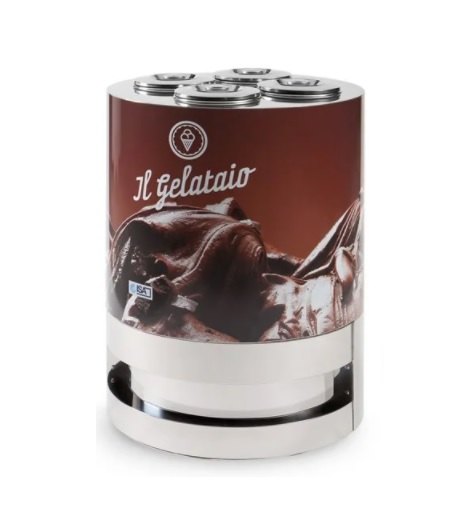 Витрина для мороженого ISA Il Gelataio 4(+4) T1