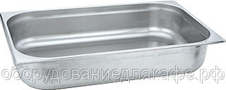 Гастроемкость SARO GN 2/1-65 (650x530х65) нерж. сталь