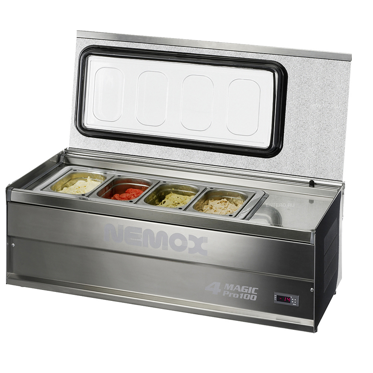 Витрина для мороженого Nemox 4 Magic Pro100