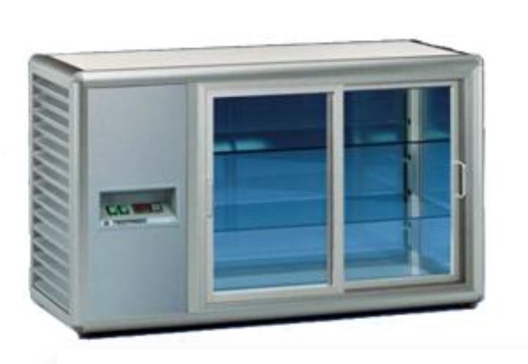 Витрина холодильная ORIZONT 200Q SELF S бронзовая