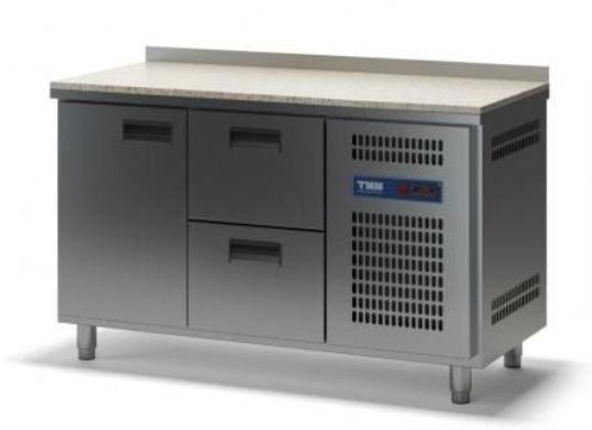 Стол холодильный ТММ СХСБ-К-2/1Д-2Я (1390x700x870)