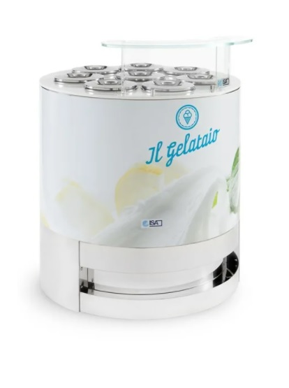 Витрина для мороженого ISA Il Gelataio 8(+8) T1