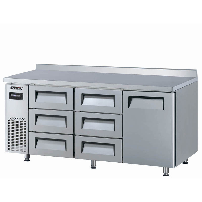 Стол холодильный Turbo air KWR18-2D-6 750 мм