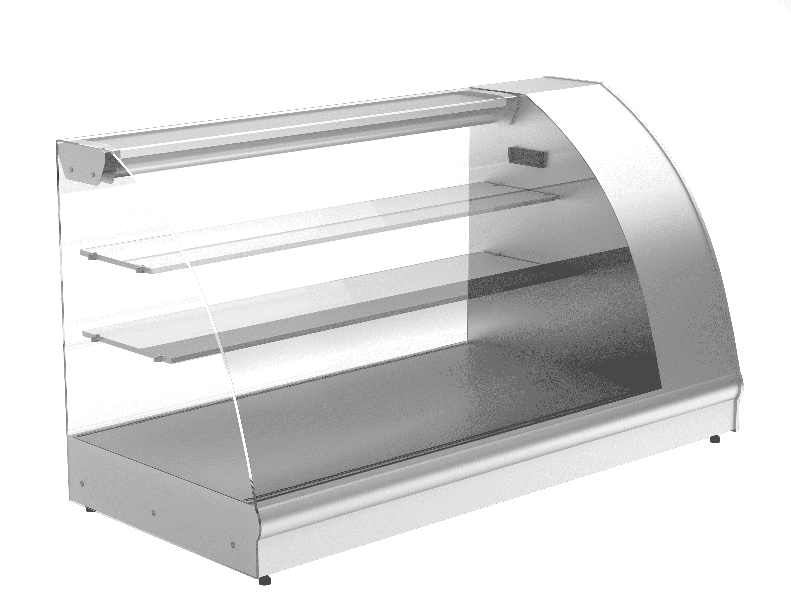 Витрина холодильная Carboma A57 VM 1,2-1 (ВХС-1,2 Арго XL) серая