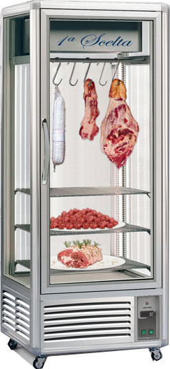 Шкаф холодильный со стеклом Tecfrigo MEAT 550