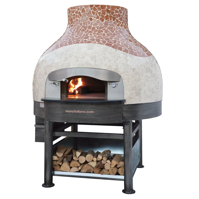 Печь для пиццы Morello Forni  LP130 Volcano Mosaico