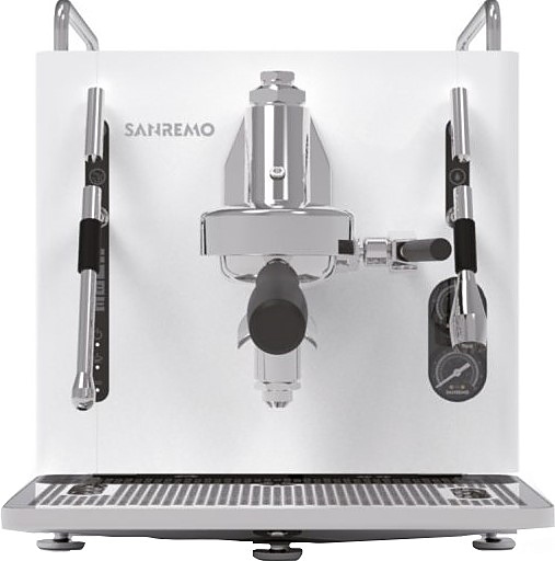 Кофемашина Sanremo Cube V Absolute 1 гр. полуавтомат, белая