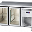 Стол холодильный Abat СХС-60-01 (дверь-стекло, дверь-стекло, борт)