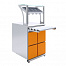 Прилавок для столовых приборов и подносов Luxstahl ПП (С)-600 Premium Domino