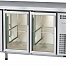 Стол морозильный Abat СХН-70-02 (2 двери-стекло, 1 дверь, без борта)